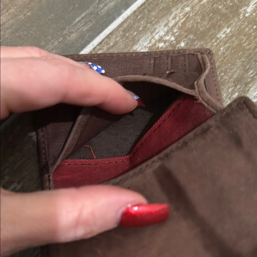 SwissGear Brown Leather Key & Card Holder